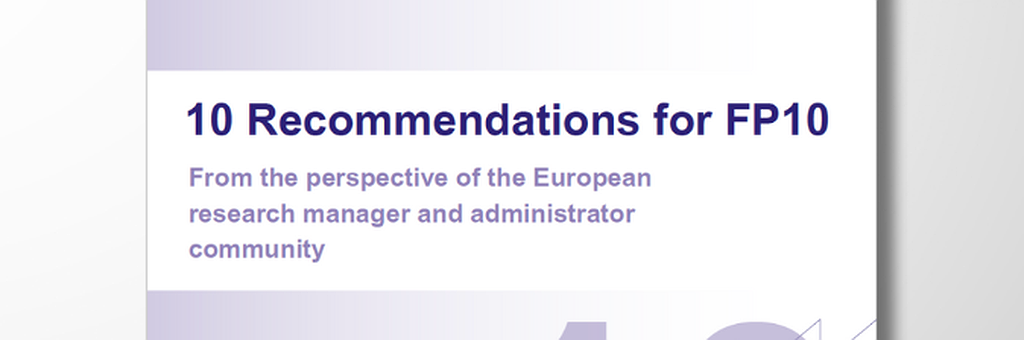 10 recommendations for FP10: EARMA calls for strategic investment in research management